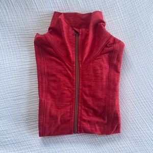 Lululemon full zip lock neck zip up. size 6